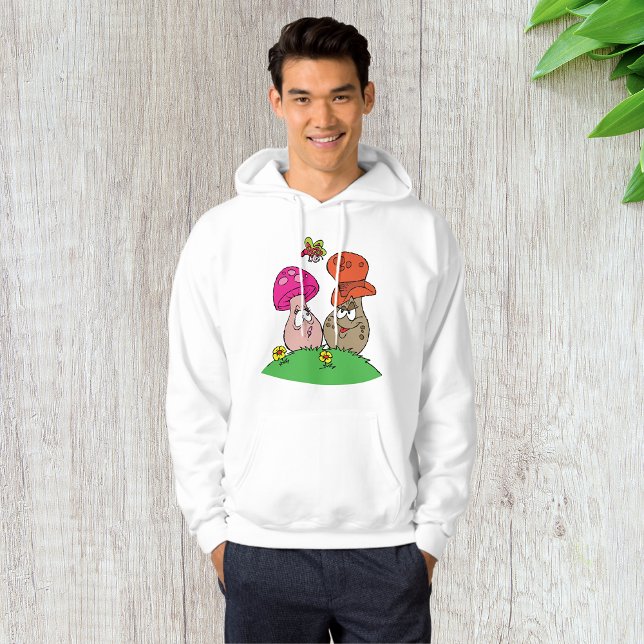 Moletom Cartoons Cogumelos Mens Hoodie (Criador carregado)