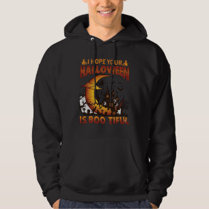 Moletom Casa Assombrada Boo Tiful de Halloween Lua Crescen