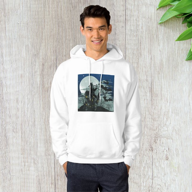 Moletom Casa Assombrada Moon Mens Hoodie (Criador carregado)