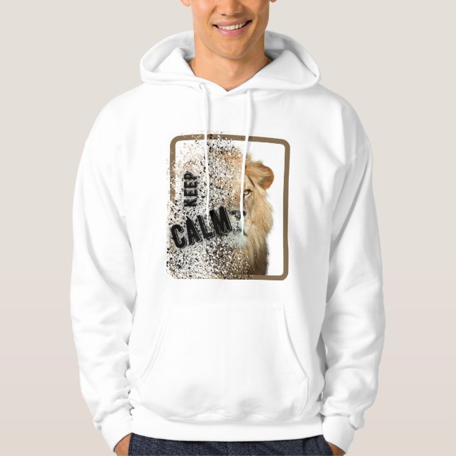 Moletom Casaco básico para homens (Frente)