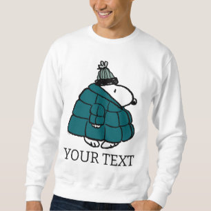 Moletom Casaco de Inverno Peanuts   Snoopy Puffer