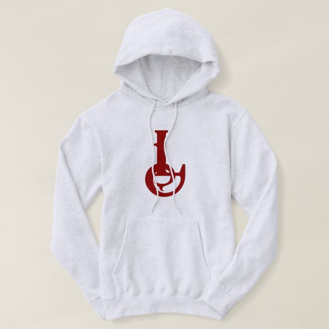 Moletom Casaco L com capuz (Frente do Design)