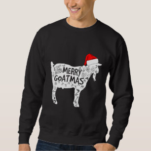 Moletom Casal da Família Goatmas Feliz Correspondente ao N