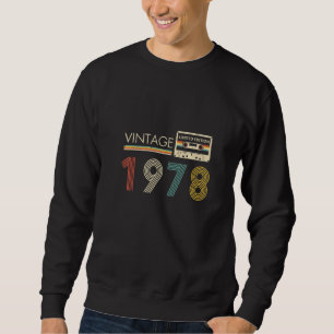 Moletom Cassete Vintage 1978