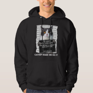 Moletom Cat Catnip Me Fez Fazer Isso