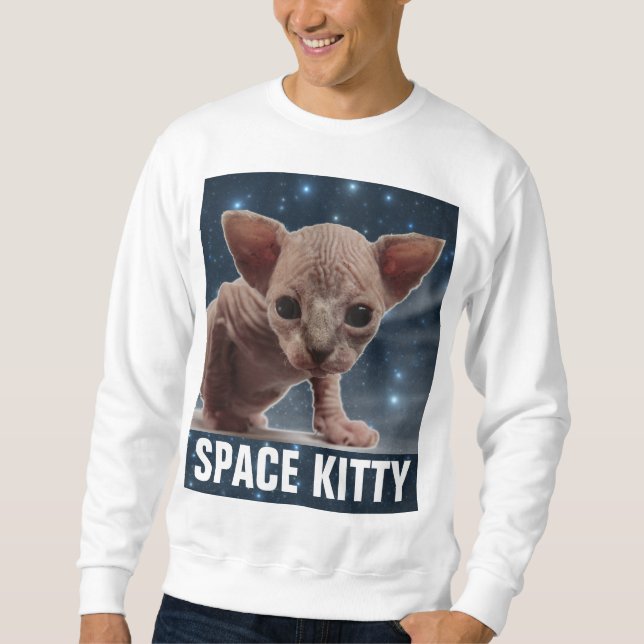 Moletom CAT ESPACIAL, T-Shirts SPHYNX (Frente)
