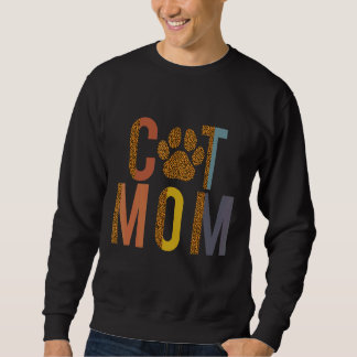Moletom Cat Mãe Feliz dia de as mães Família Correspondent
