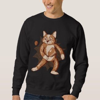Moletom Cat Playing Pickleball  Cat  Cute Pickleball