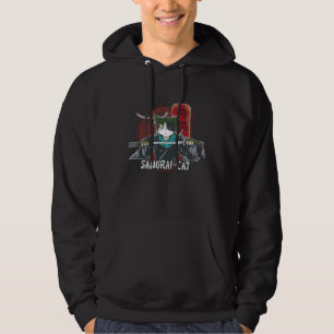Moletom Cat Samurai Ninja Japonês