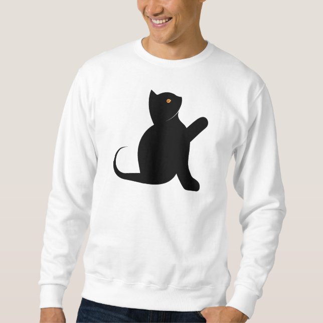 Moletom Cat Say Hello (Frente)