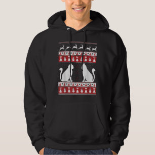 Moletom Cat Ugly Christmas Sweater Xmas