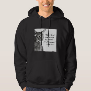 Moletom Cat Zen Master Eckhart Tolle