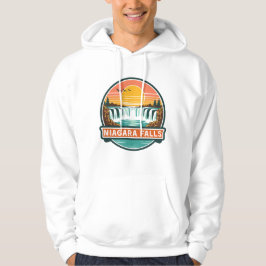 Moletom cataratas do niágara canadá design retrô