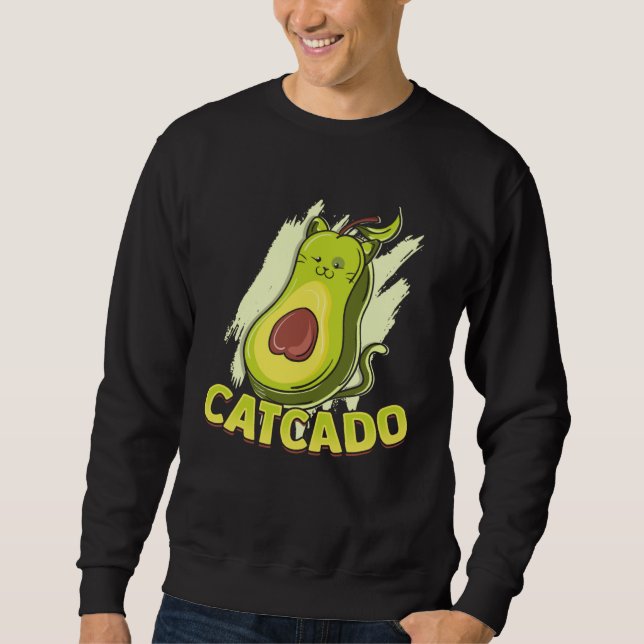 Moletom Catcado  Cat Catcado Avocado (Frente)