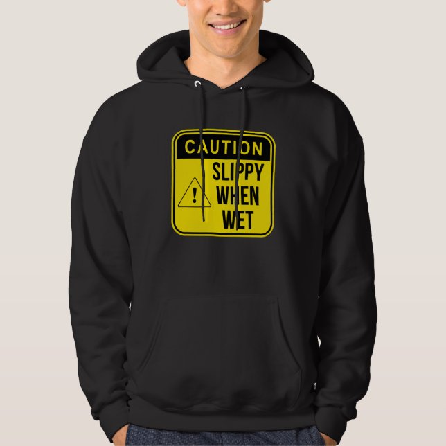 Moletom Caution Construction Danger Careful Meme  Sarcasti (Frente)