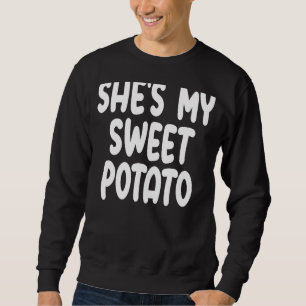 Moletom Cava Minha Batata Doce Eu Grito Casais Corresponde
