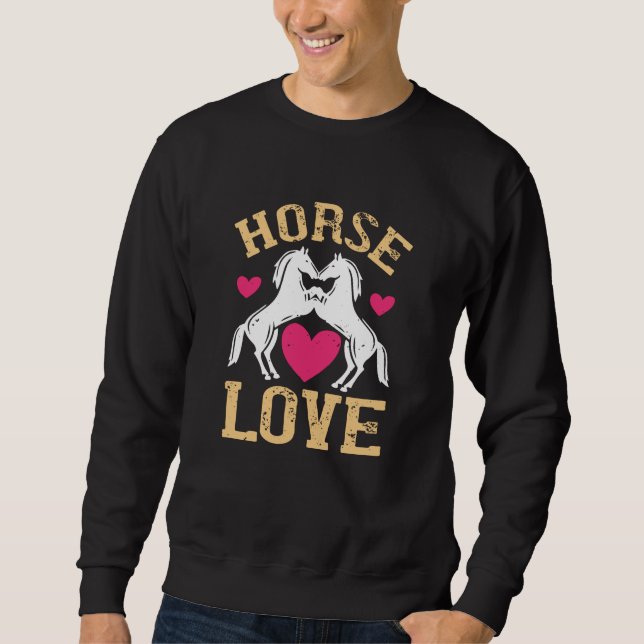 Moletom Cavalo - Amor a Cavalo (Frente)