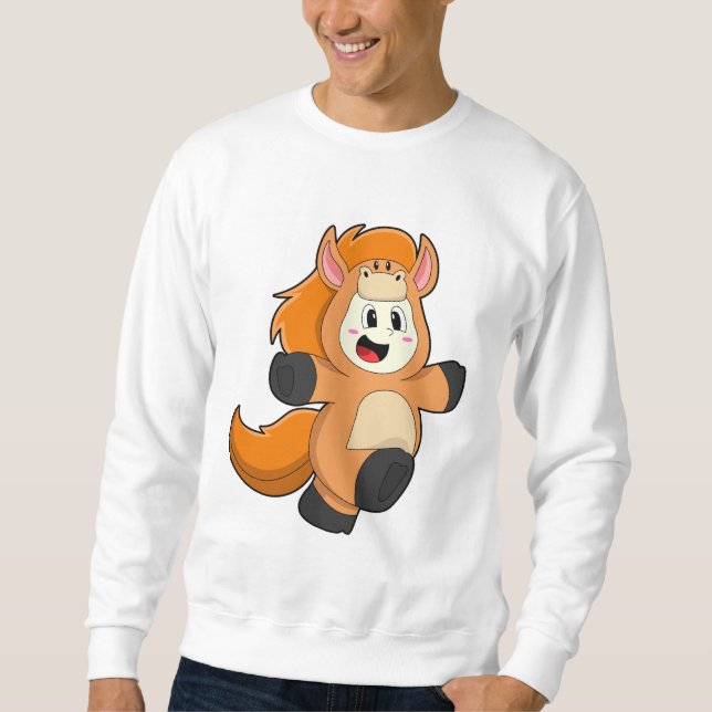 Moletom Cavalo na fantasia (Frente)