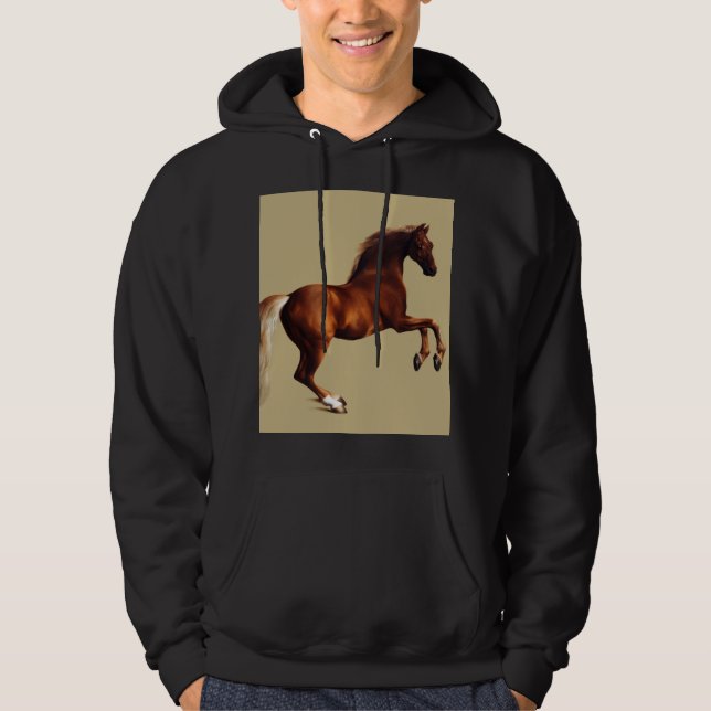 Moletom Cavalo Whistlejacket por George Stubbs (Frente)