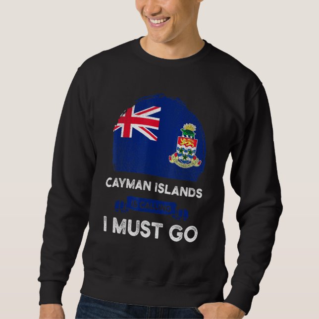 Moletom Cayman Está Chamando Eu Preciso Ir Para A Bandeira (Frente)