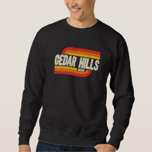 Moletom Cedar Colinas Oregon Ou City Vintage
