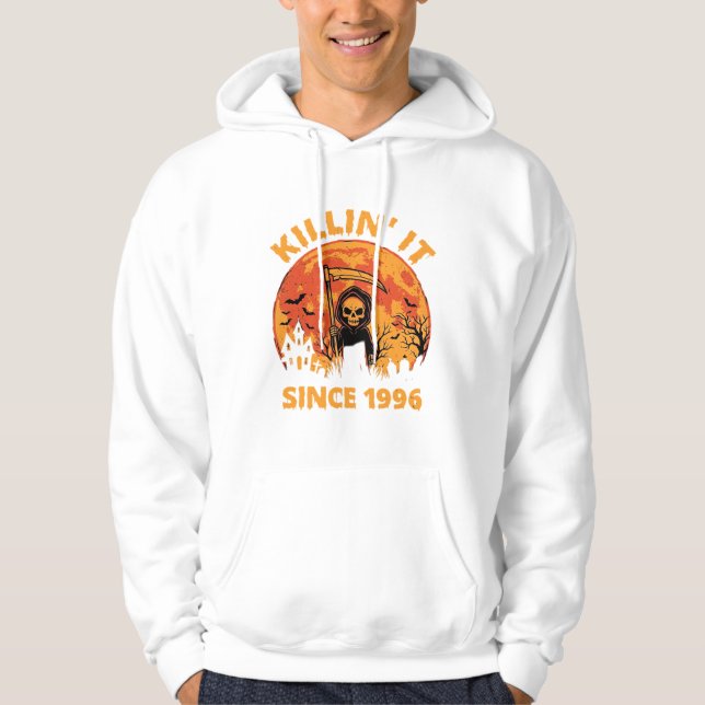 Moletom Ceifador de Halloween Desde 1996 Design de Anivers (Frente)