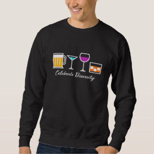Moletom Celebrar Drinks de Diversidade Edition Barman Alco