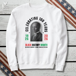 Moletom Celebrating 100 Years BHM BLACK HISTORY MONTH 