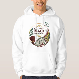 Moletom Celebre a Excelência Negra – camisola Gold & Black