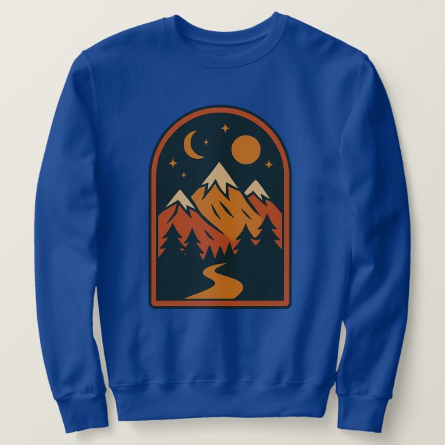 Moletom Celestial Landscape Men's Sweatshirt (Frente do Design)