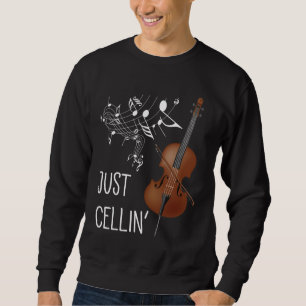 Moletom Cello String Instrumento Cellist Humor violoncello