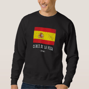 Moletom Cenes De La Vega Espanha Es Bandeira City - Bander