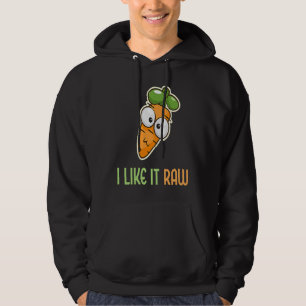 Moletom Cenoura Vegetal Eu Gosto Crua Estilo de Vida Vegan