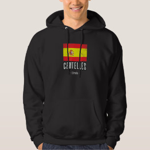 Moletom Centelles Espanha Es Flag City Bandera Ropa
