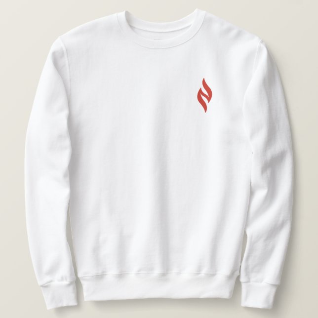 Moletom Center for Missouri Nurses White Sweatshirt (Frente do Design)