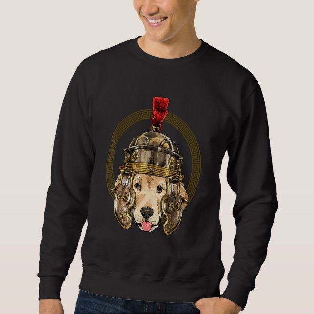 Moletom Centurion Labrador Retriever Roma Romana Em (Frente)