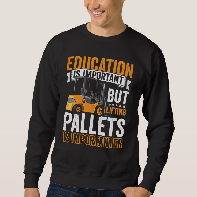 Moletom Certified Forklift Operator Forklift Driver Quote  (Frente)