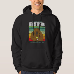 Moletom Cerveja do Bebendo do Urso Retro I Caça-Bebendo P