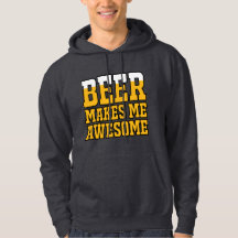 Cerveja me torna incrível
