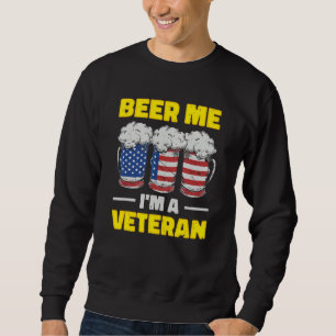 Moletom Cerveja pra mim Eu Sou um Veterano Dia dos Veteran