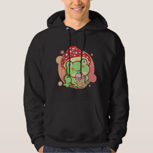 Moletom Chá de Boba de Sapo Cogumelo de Bolha Chapéu Estét