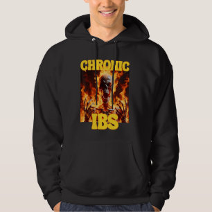 Moletom Chamas Cringas Engraçadas do IBS Crânio Duro Esque