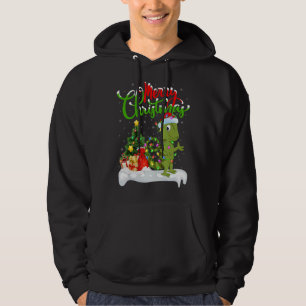 Moletom Chameleon Xmas Decorações Papais noeis Camaleão Ch
