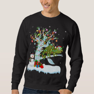 Moletom Chameleon Xmas Element Tree Lighting Chameleon