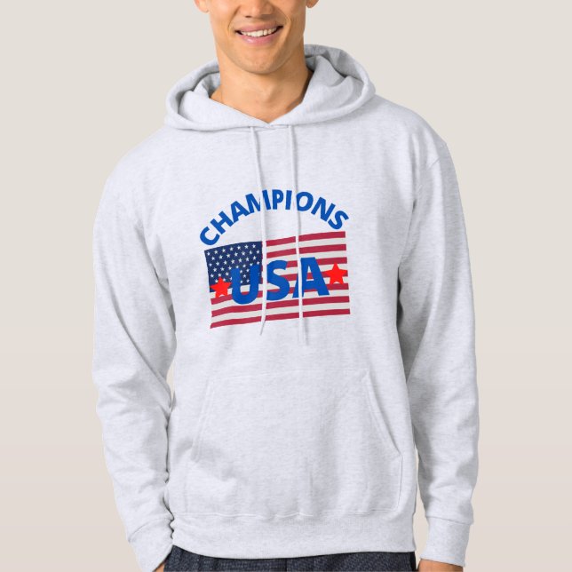Moletom Champions Original EUA sinaliza verdadeiras camise (Frente)