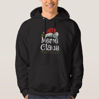 Moletom Chapéu de Papai Noel Meme Claus Família de Pijama 