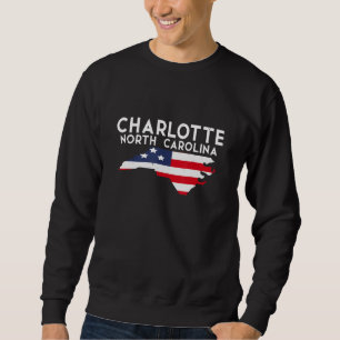 Moletom Charlotte Carolina do Norte EUA Estado América Via