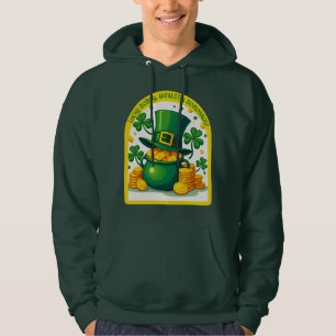 Moletom Chasing Luck Catching Cash St Patrick’s  -camiseta