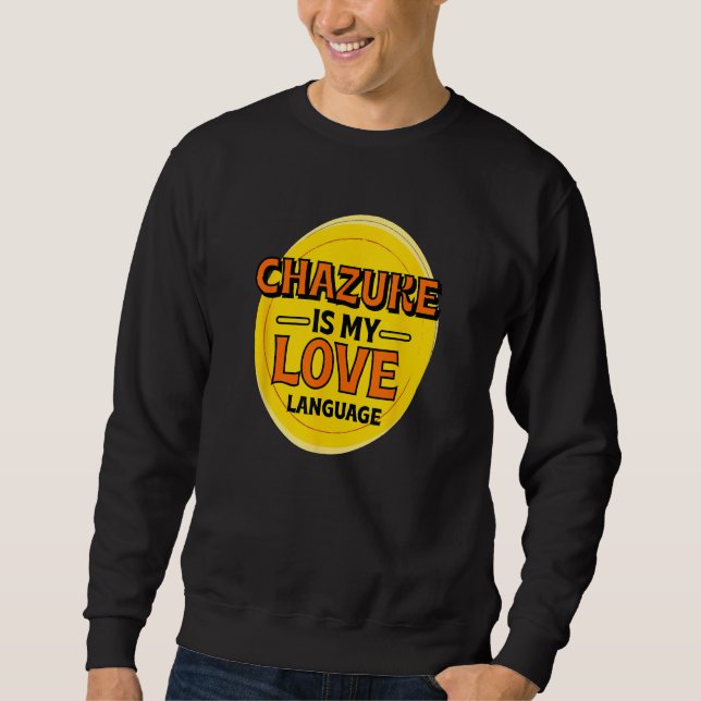 Moletom Chazuke é a minha língua de amor, a Comida japones (Frente)