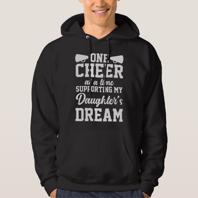 Moletom Cheer Dad Cheerleading Cheerleader Support Daughte (Frente)